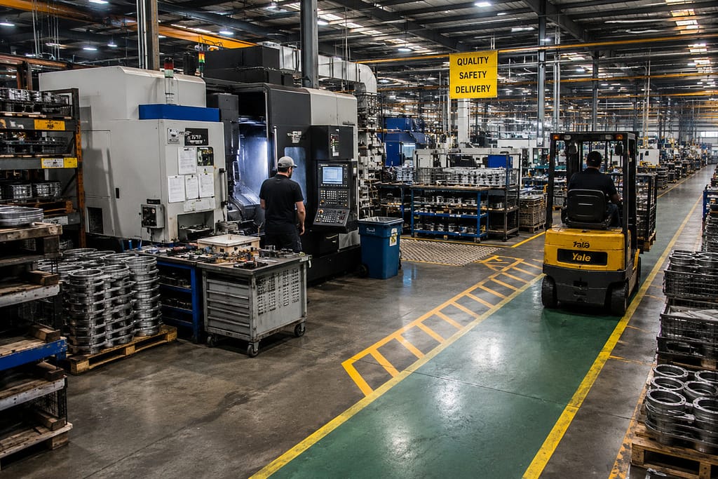 factory floor space planning