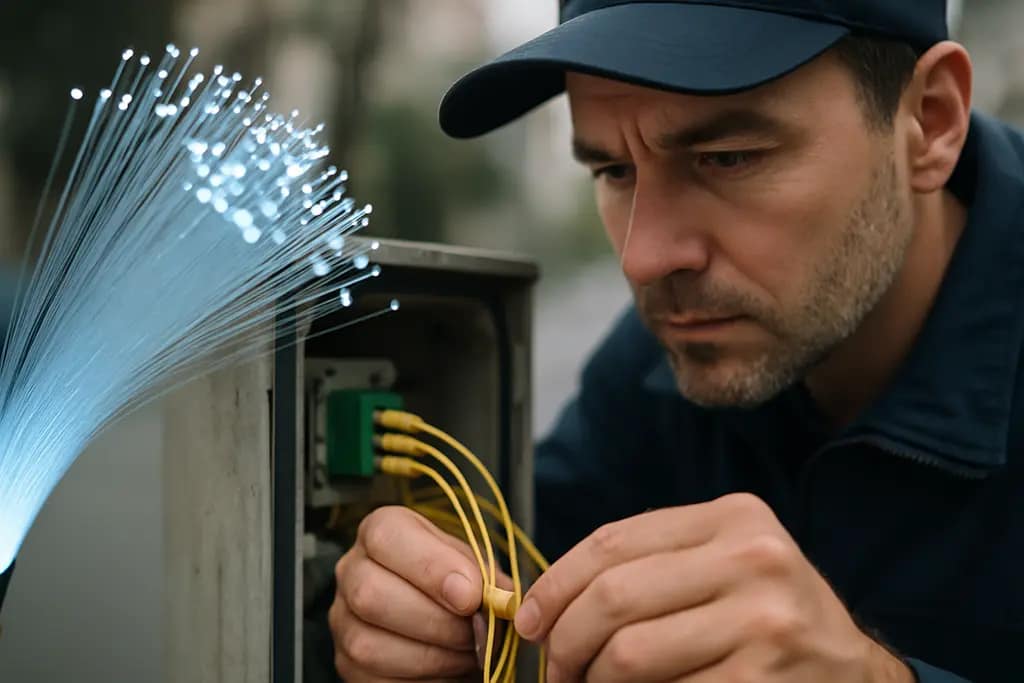 urban fiber networks carrying quantum signals through city infrastructure