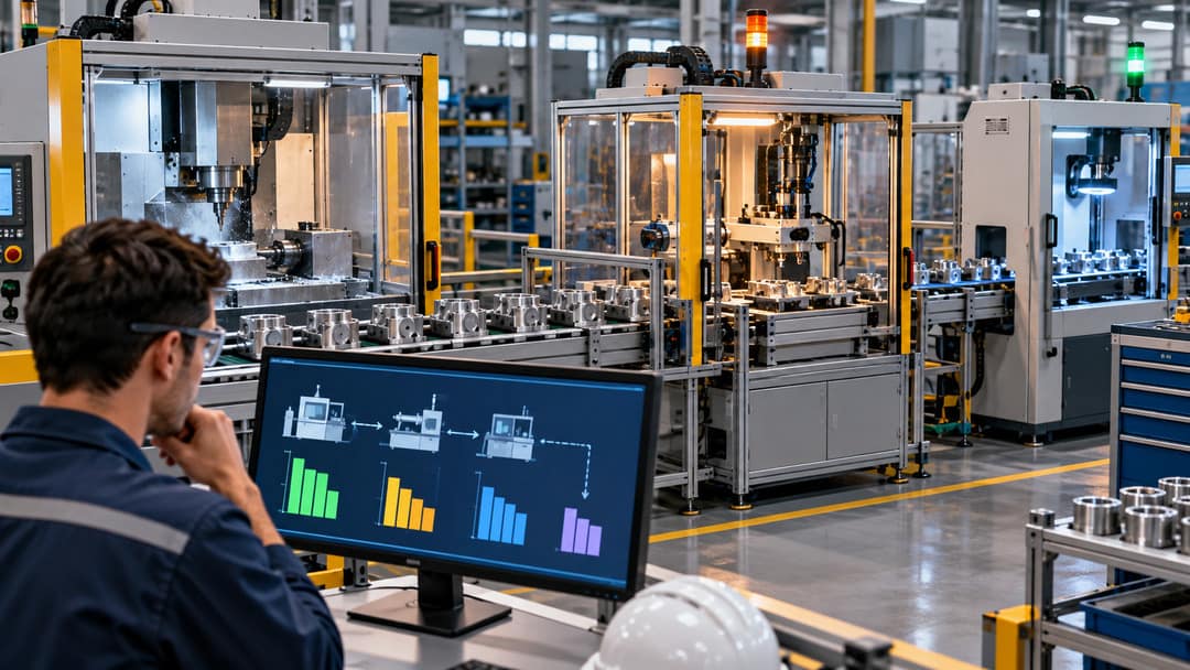OEE vs production throughput