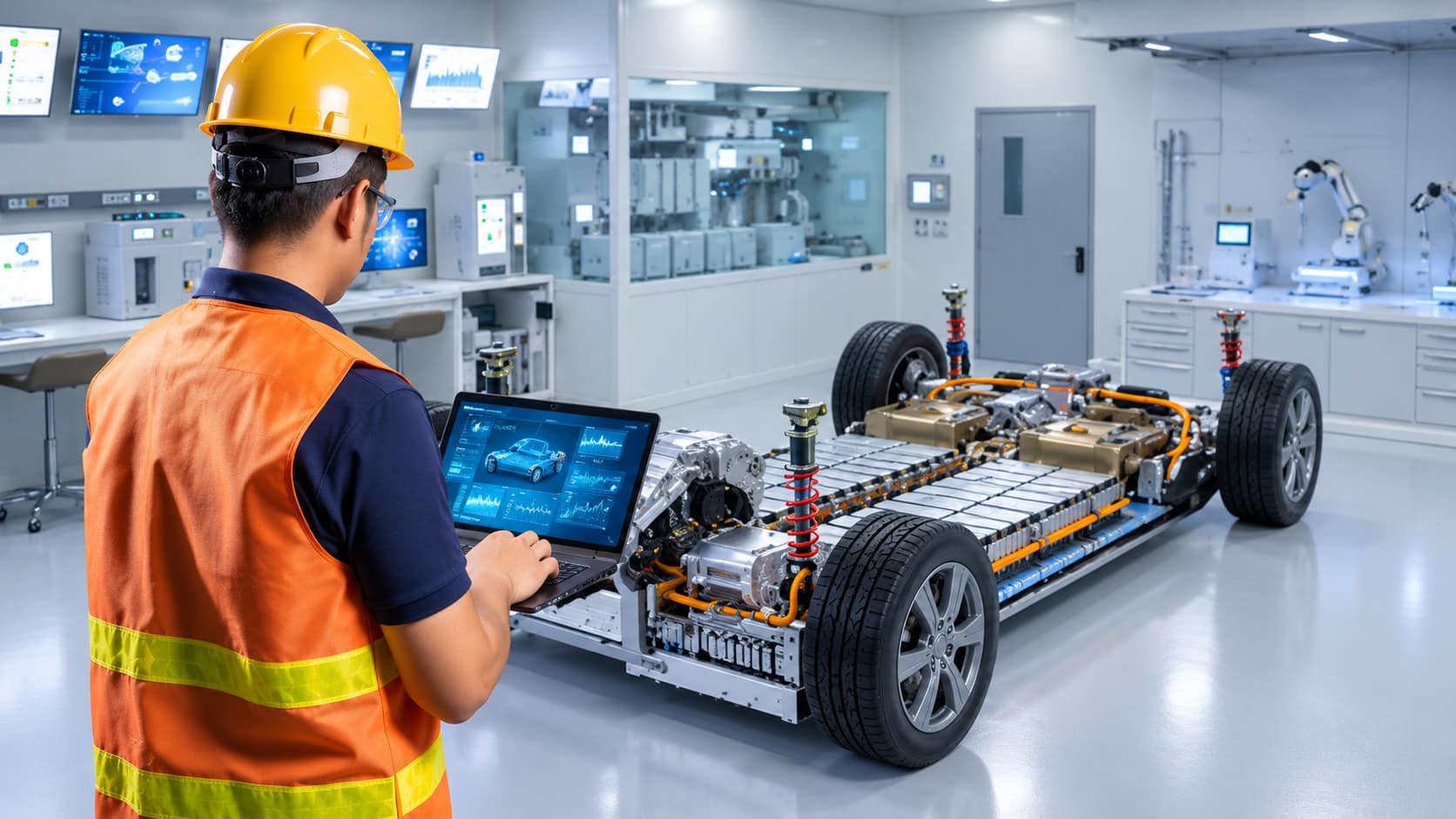 structural battery manufacturing